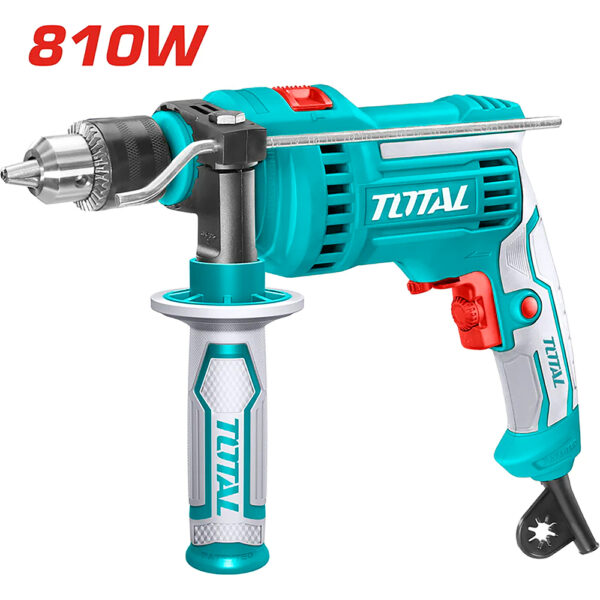 TALADRO DE IMPACTO 1/2 810W INDUSTRIAL TOTAL (UTG1081316) REF:16784