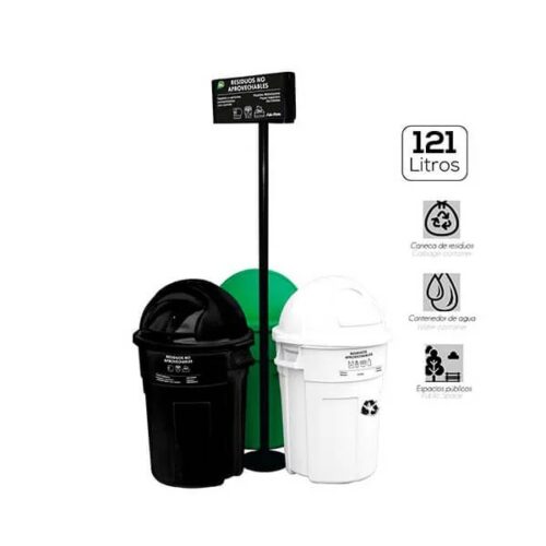 PUNTO ECOLOGICO 121 LITROS FULLER PINTO