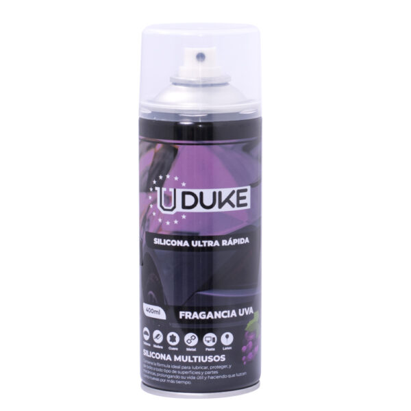 SILICONA EN AEROSOL UDUKE CON OLOR UVA 400ML (HT40240) REF: 7729