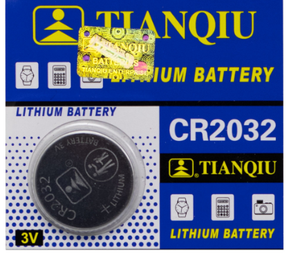 BATERIA TIANQIU LITHIUM 3V REF:CR2032