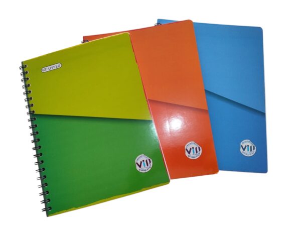 CUADERNO ARGOLLADO GRANDE VIP UNICOLOR CUADRICULADO