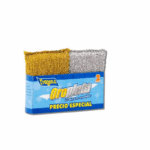 ESPONJILLA ORO PLATA 2 UNIDADES
