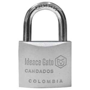 CANDADO GATO HIERRO 38 BLISTER