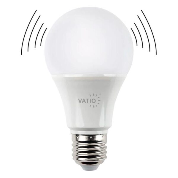 BOMBILLO LED 9W CON SENSOR DE MOVIMIENTO 6400K 110V-240V  (22038)