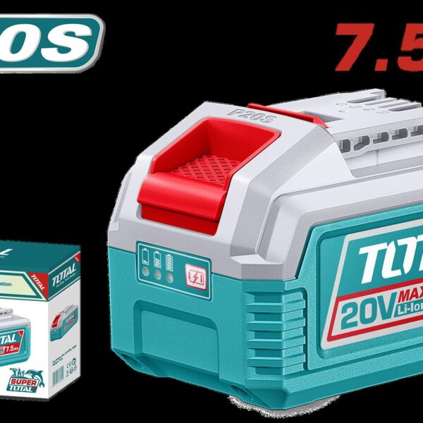 BATERIA 20V 7.5AH INDUSTRIAL ION LITHIUM  INDUSTRIAL SUPER TOTAL (TFBLI2075)