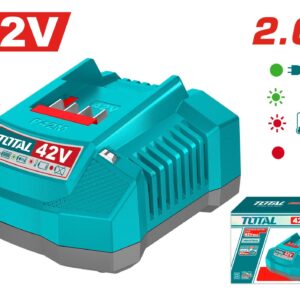 Cargador Inteligente  para Baterias 42V 2.0AH Industrial Total (UTFCLI42021)