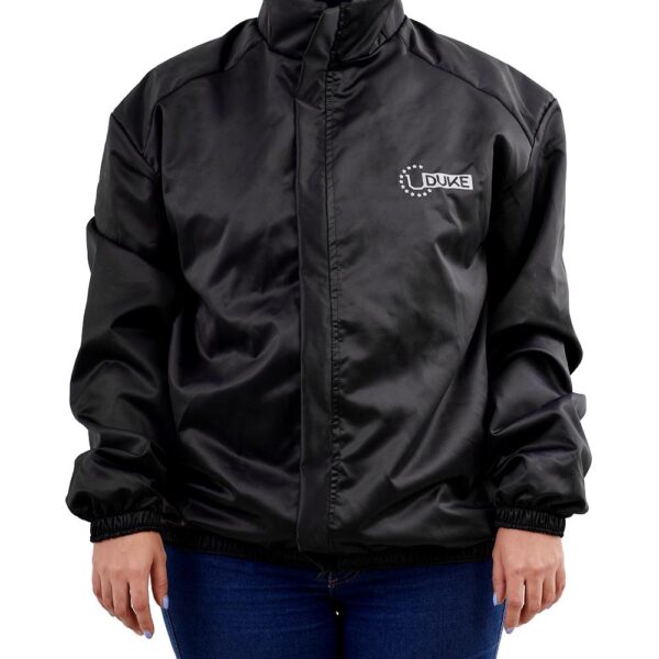 CHAQUETA ROMPE VIENTO TALLA L NEGRO UDUKE