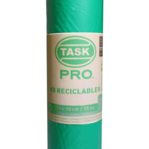 BOLSA BASURA TASK PRO VERDE 70X90 / 10 UND REF:1017118