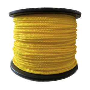 SOGA EN POLIPROPILENO ATAR 4 CABOS 1/4 (6MM) X 500 MTS AMARILLO (09261) REF:8413A