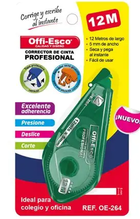 CORRECTOR CINTA OE-264 12M 5MM P288
