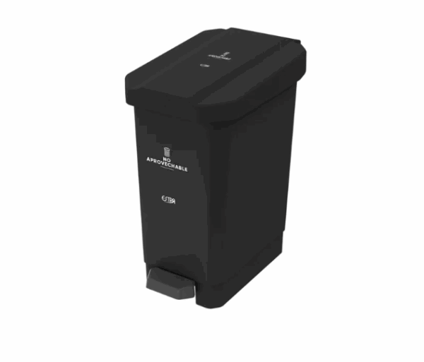 CANECA PAPELERA ESTRABINS PEDAL 22L