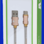 CABLE USB TRENZADO TIPO C 1.2M JAL-1707R