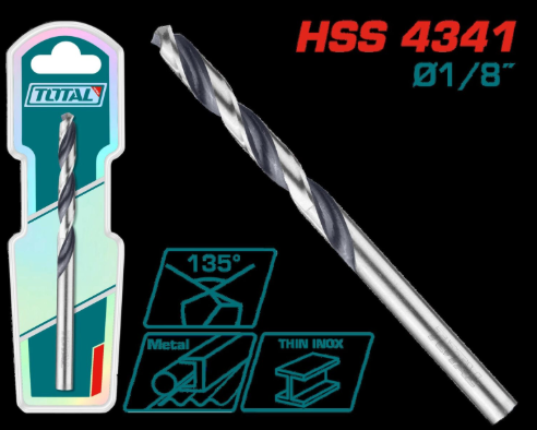 BROCA LAMINA 1/8″ INDUSTRIAL SUPER TOTAL (TAC1208014)