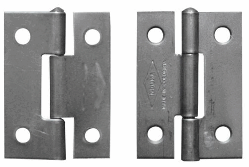 BISAGRA COMUN HIERRO INDUMA 3 C.18 (CAJITA X 12 PAR) (T1303-065)(T1103-0077) Item: 10021