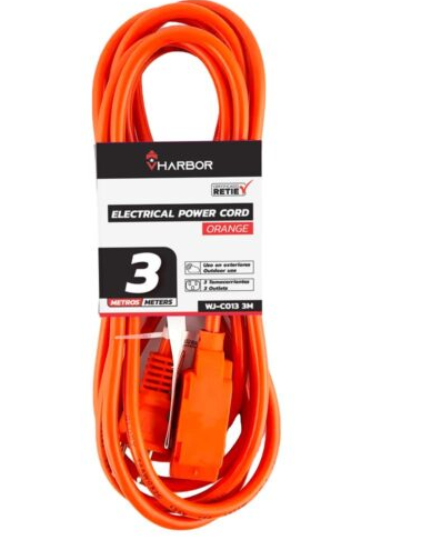 EXTENSION NARANJA 3M VHARBOR (WJ-C013-3M) Item: 21841