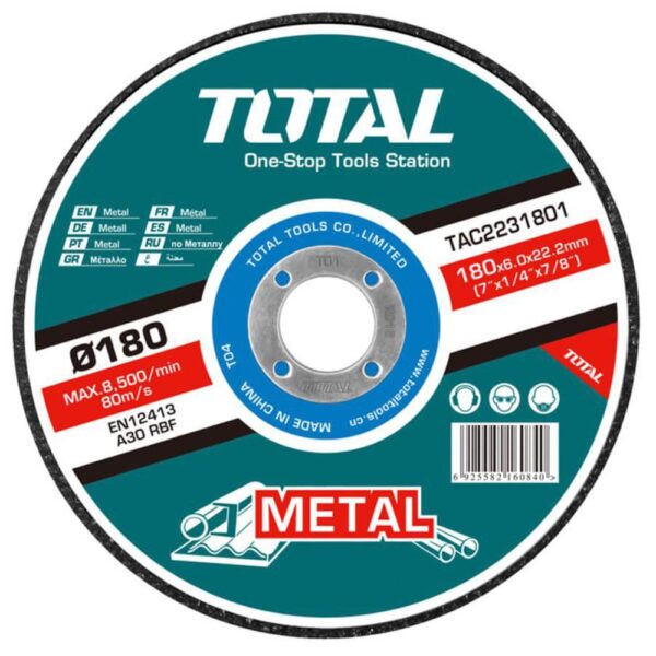DISCO PULIR METAL 7" TOTAL (TAC2231801) Item: 15148