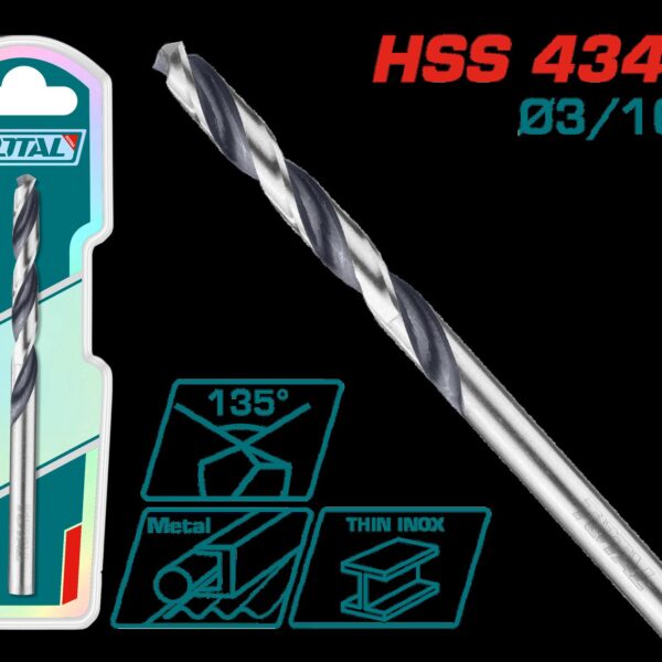 BROCA LAMINA 3/16" INDUSTRIAL SUPER TOTAL (TAC1201634) Item: 21535
