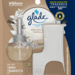 AMBIENTADOR GLADE ACEITES NATURALES ABRAZOS DE VAINILLA UND ELÉCTRICA + REPUESTO 21ML