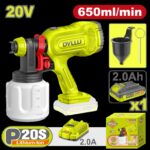 PISTOLA PINTAR INALAMBRICA 650ML 20V DYLLU (UDTSU30664)