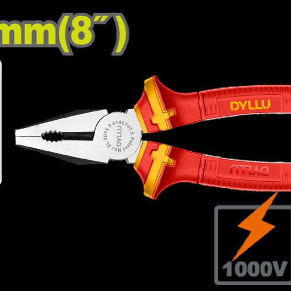 ALICATE AISLADO 8" DYLLU (DTPL1938)