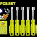 DESTORNILADOR PUNTA HEXAGONAL JUEGO X 6PZS DYLLU (DTSS24T6)