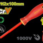 DESTORNILLADOR (+) 4" AISLADO 1000V DYLLU (DTSD7224)