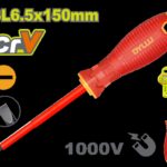 DESTORNILLADOR (-)  6" AISLADO 1000V DYLLU (DTSD7266)