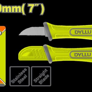Cuchillo Pelacable 180MM 7" Dyllu (DTSX8611)