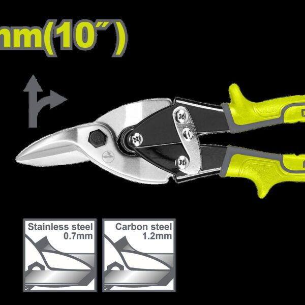 TIJERA DE AVIACIÓN 10" DERECHA DYLLU (DTAS3910)