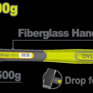 Porra 3 LB Mango Fibra de Vidrio Dyllu (DTHM2315)