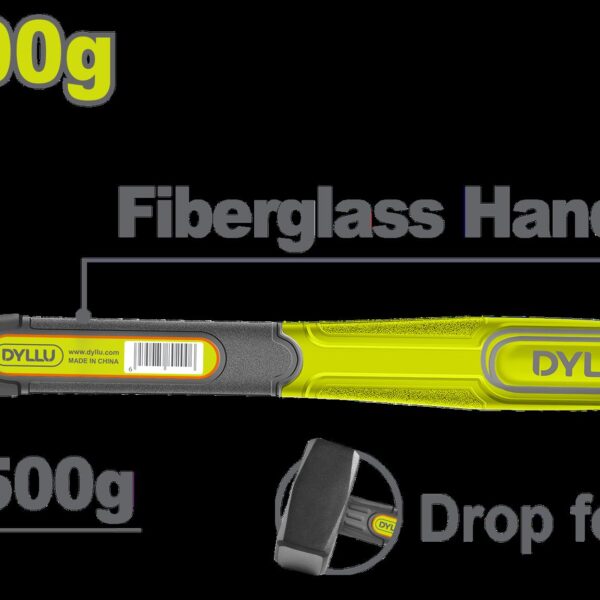 PORRA 3 LB MANGO FIBRA DE VIDRIO  DYLLU (DTHM2315)