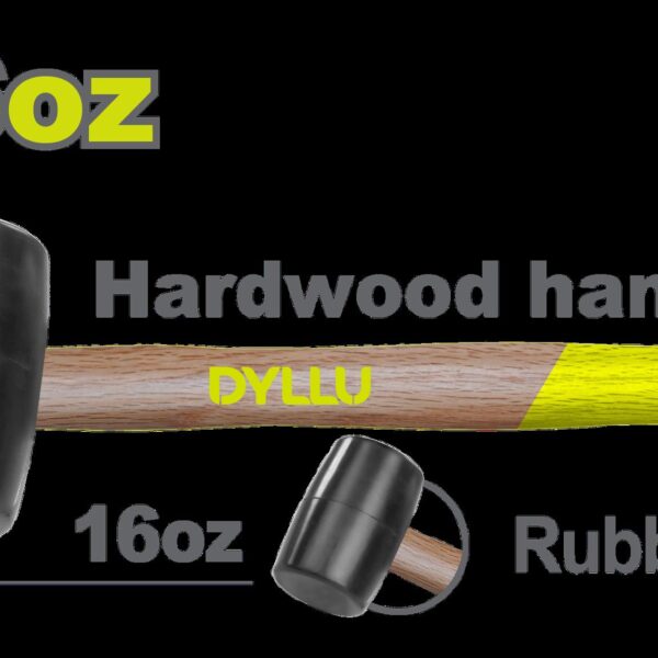 MARTILLO CHIPOTE 8OZ MANGO MADERA DYLLU (DTMB7302)