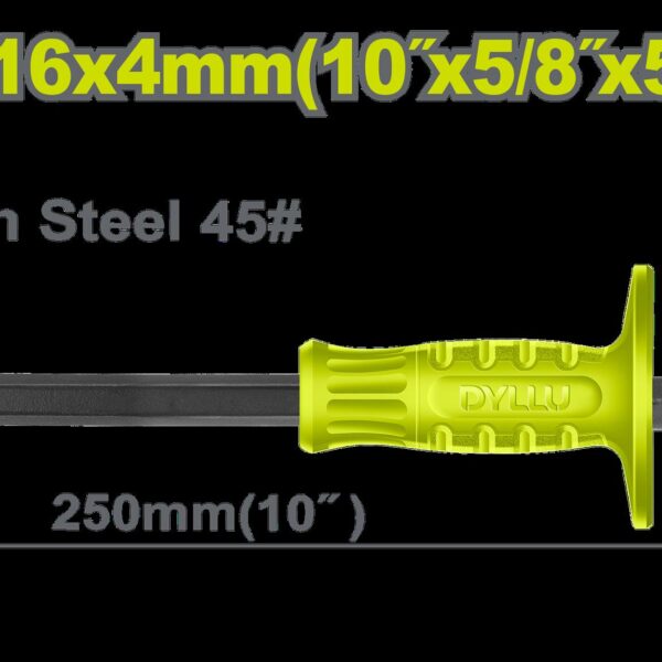 CINCEL DE PUNTA  5/32" X 10" DYLLU (DTCC1303)