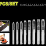 JUEGO DE SACABOCADO X 9 PZS DYLLU (DTCC7509)