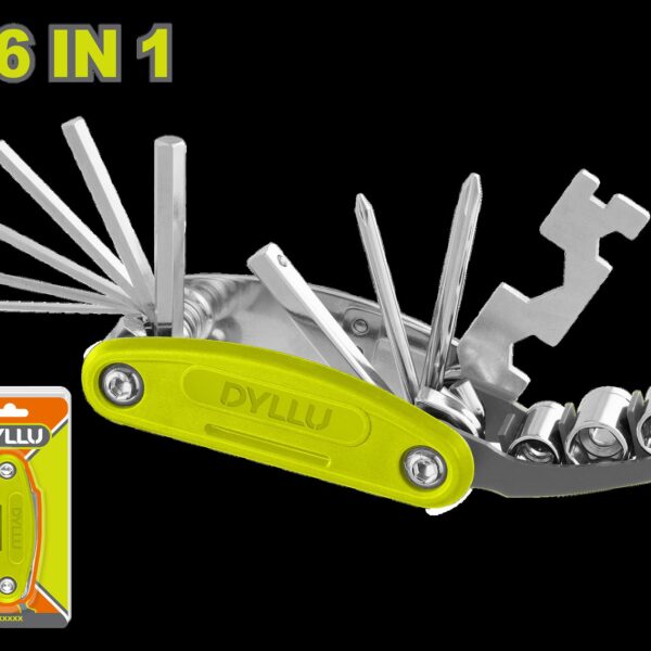 NAVAJA MULTIFUNCIONAL 16 EN 1 MANGO PASTA (DTHK4516)