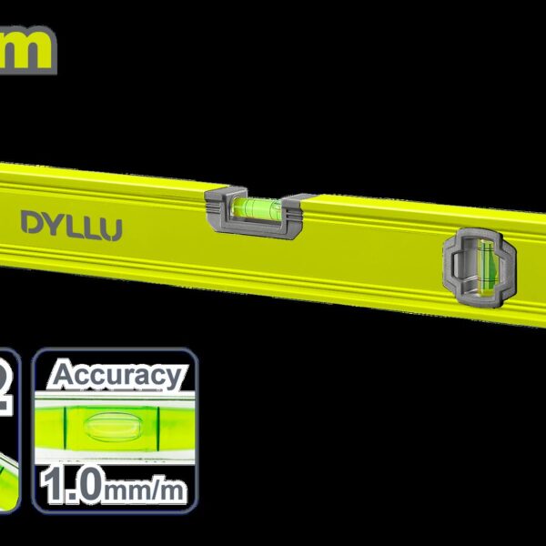 NIVEL 40CM ALUMINIO DYLLU (DTSL2G40)
