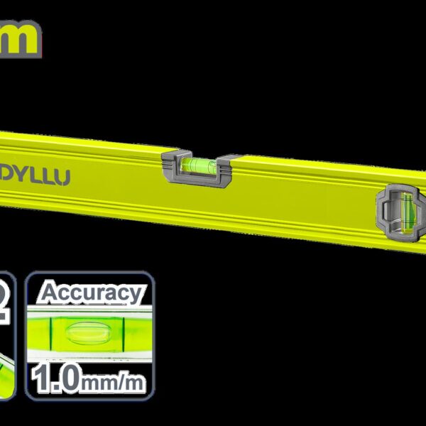 NIVEL 80CM ALUMINIO DYLLU (DTSL2G80)