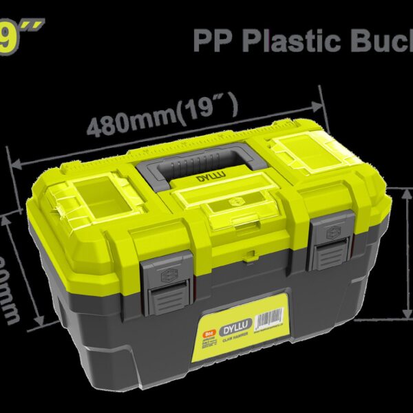CAJA DE HERRAMIENTA 19" PLÁSTICA DYLLU (DTTB1319)