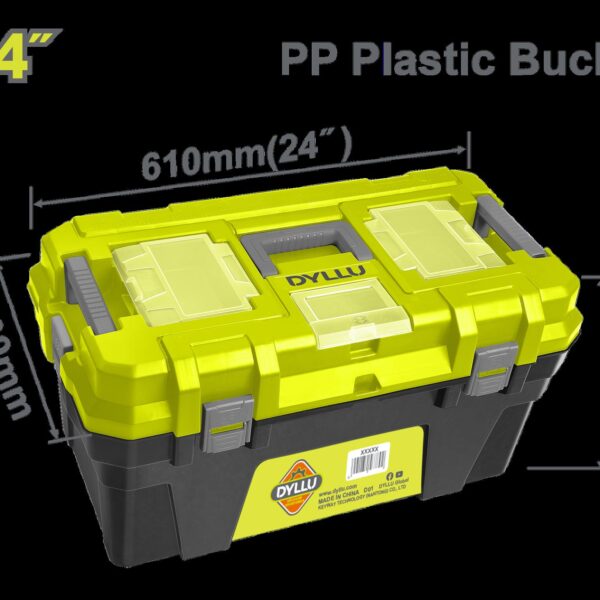 CAJA DE HERRAMIENTA 24" PLÁSTICA DYLLU (DTTB1324)