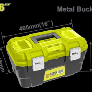 Caja de Herramienta 16" Plástica Cierre Metalico  Dyllu (DTTB3316)