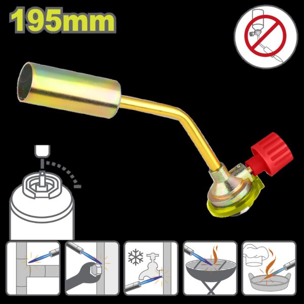 SOPLETE DE GAS 195MM DYLLU (DTFG2602)