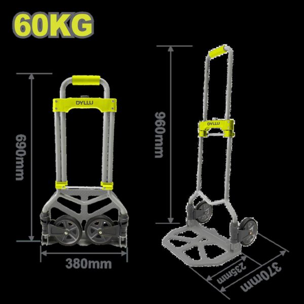 CARRETILLA PLEGABLE CAP 60KG DYLLU (DTWB9A06)