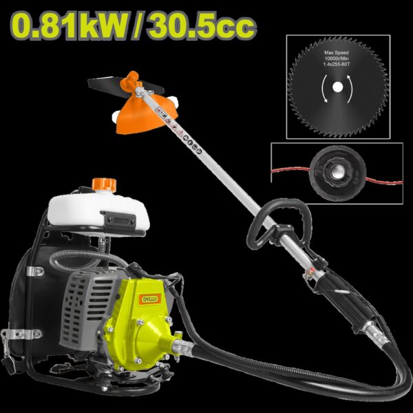 GUADAÑADORA  A GASOLINA 1HP 30.5 CC DYLLU (DTGM2A30)