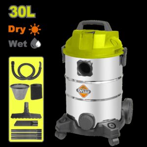 Aspiradora y Sopladora para Humedo y Seco 30L 1100W Incluye Accesosiros Dyllu (UDTVR4A30)