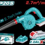 SOPLADORA INALAMBRICA 20V INCLUYE 1 BATERIA 2.0AH Y 1 CARGADOR 20V SUPER TOTAL (UTABLI20781)