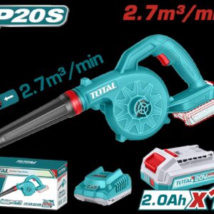 Sopladora Inalambrica 20V  Incluye 1 Bateria 2.0AH y 1 Cargador 20V Super Total  (UTABLI20781)