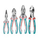 JUEGO DE ALICATE X 4 PIEZAS  CROMO VANADIUM INDUSTRIAL SUPER  TOTAL (THT2K0488)