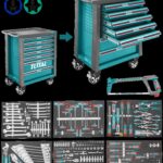 CAJA HERRAMIENTAS CON 328 PZS INDUSTRIAL SUPER TOTAL (THPTCS73281)
