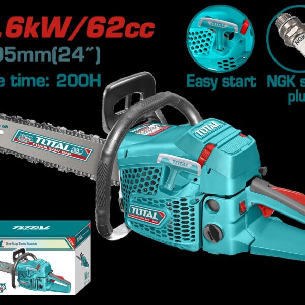 MOTOSIERRA 24" 62CC A GASOLINA TOTAL (TG5602411)