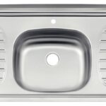 LAVAPLATOS ACERO/INOX 120X50 POCETA CENTRAL 1 HUECO TRAMONTINA (93434515)